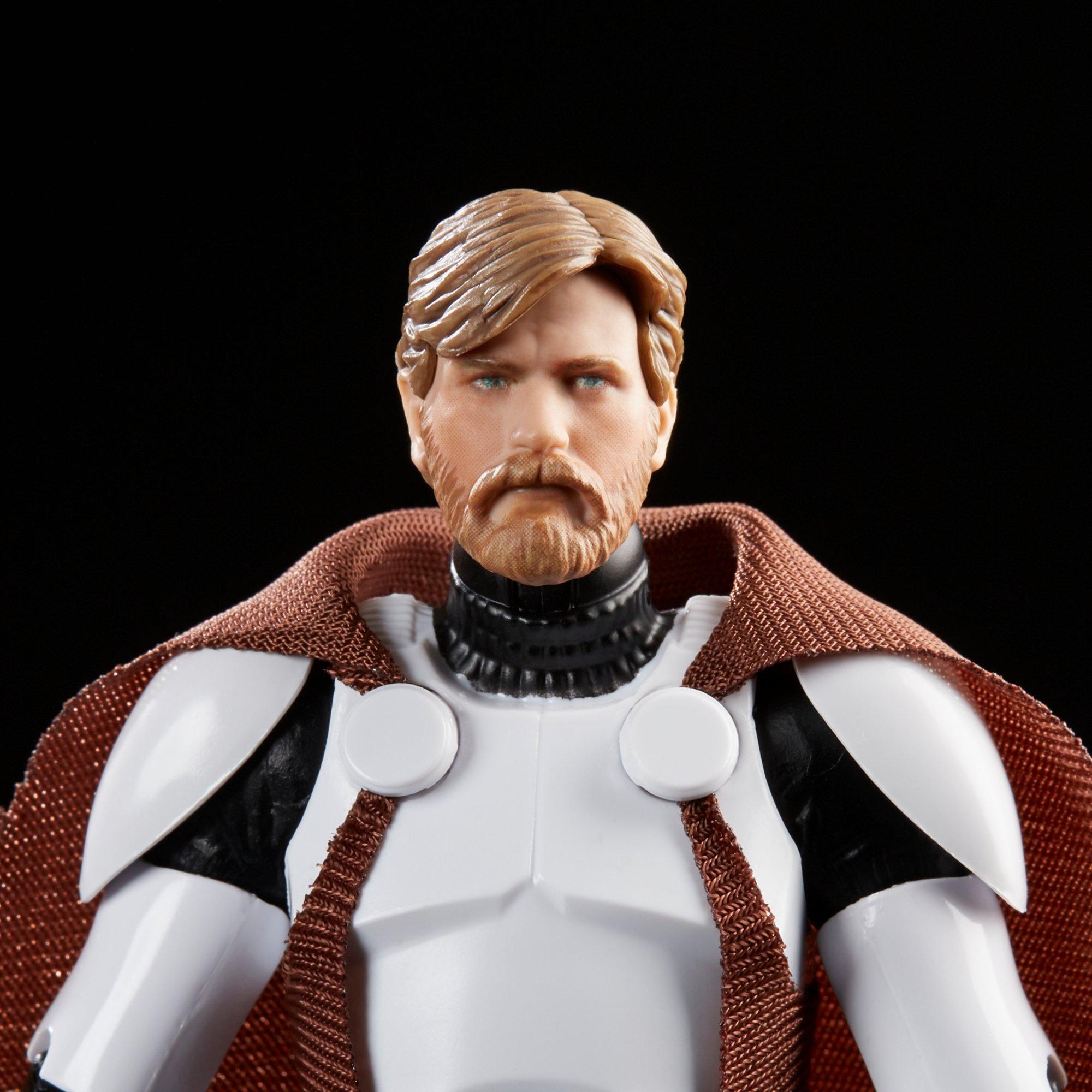 STAR WARS The Black Series 6-inch Clone Commander Obi-Wan Kenobi Exclusive Figure