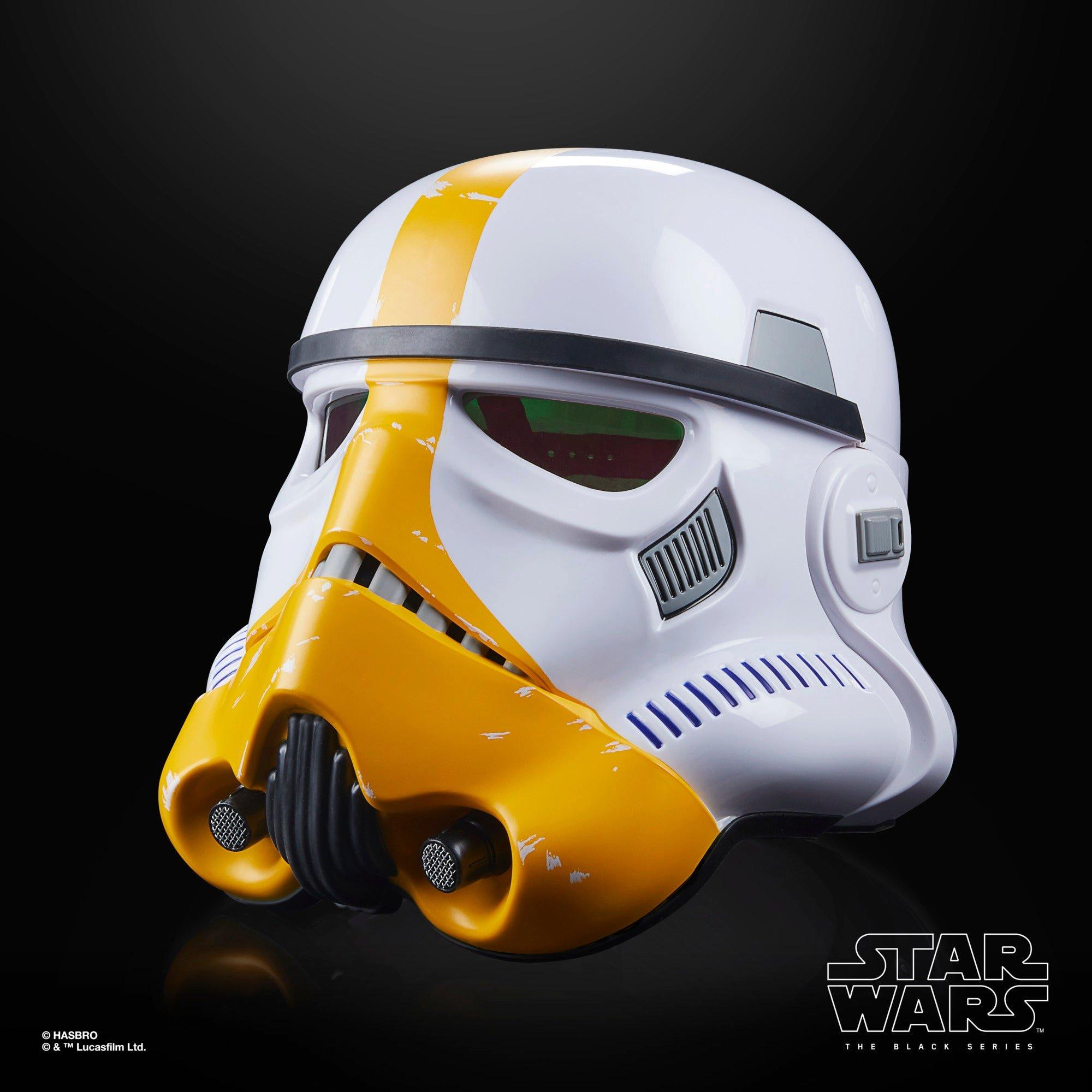 STAR WARS The Black Series Artillery Stormtrooper Premium Electronic Helmet