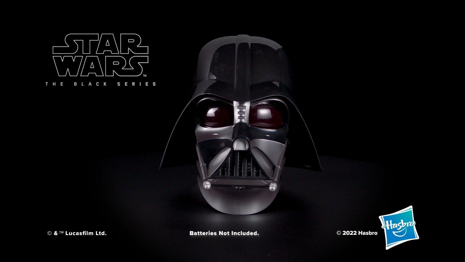 STAR WARS The Black Series Darth Vader Electronic Helmet