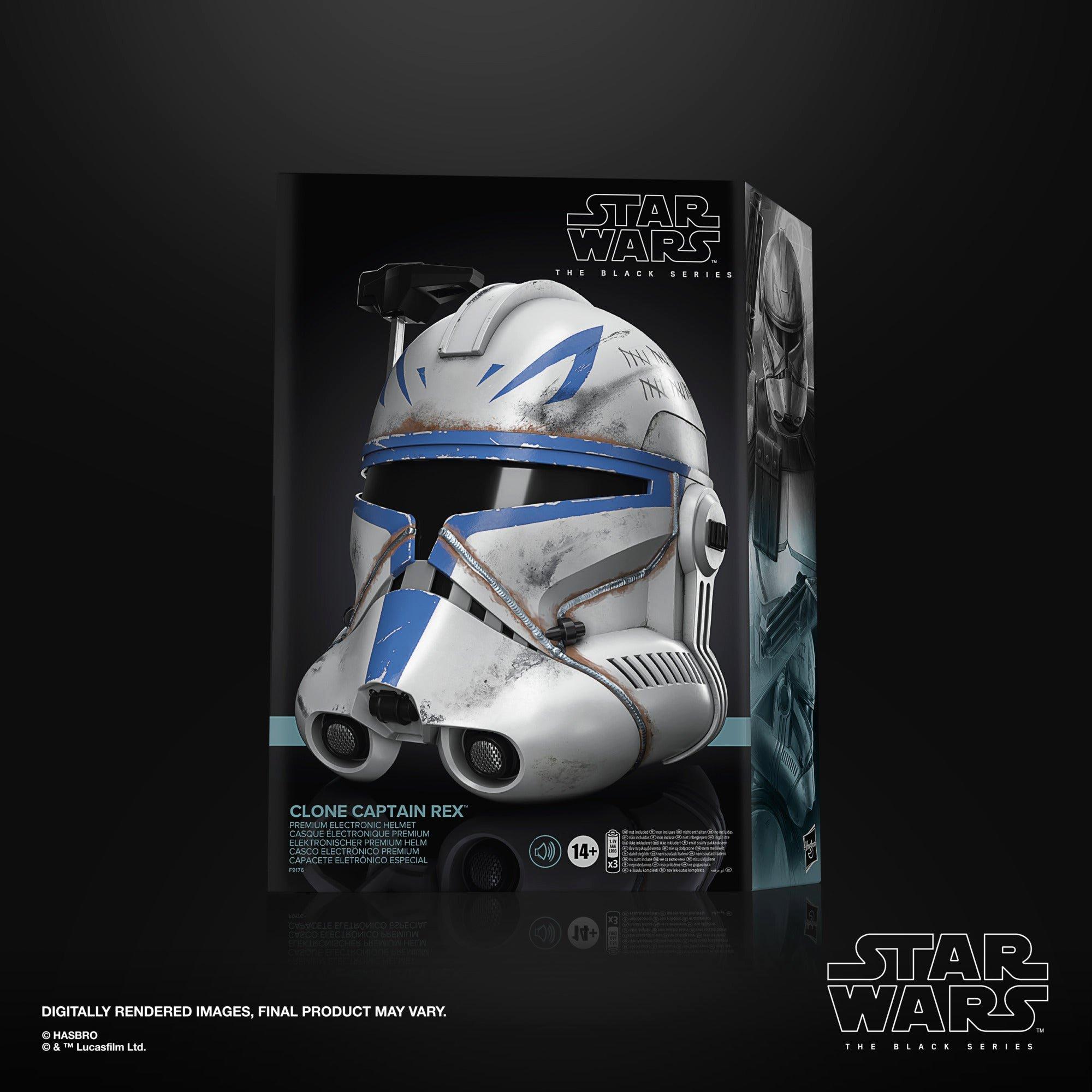 Star Wars The Black Series Clone Captain Rex Electronic Helmet