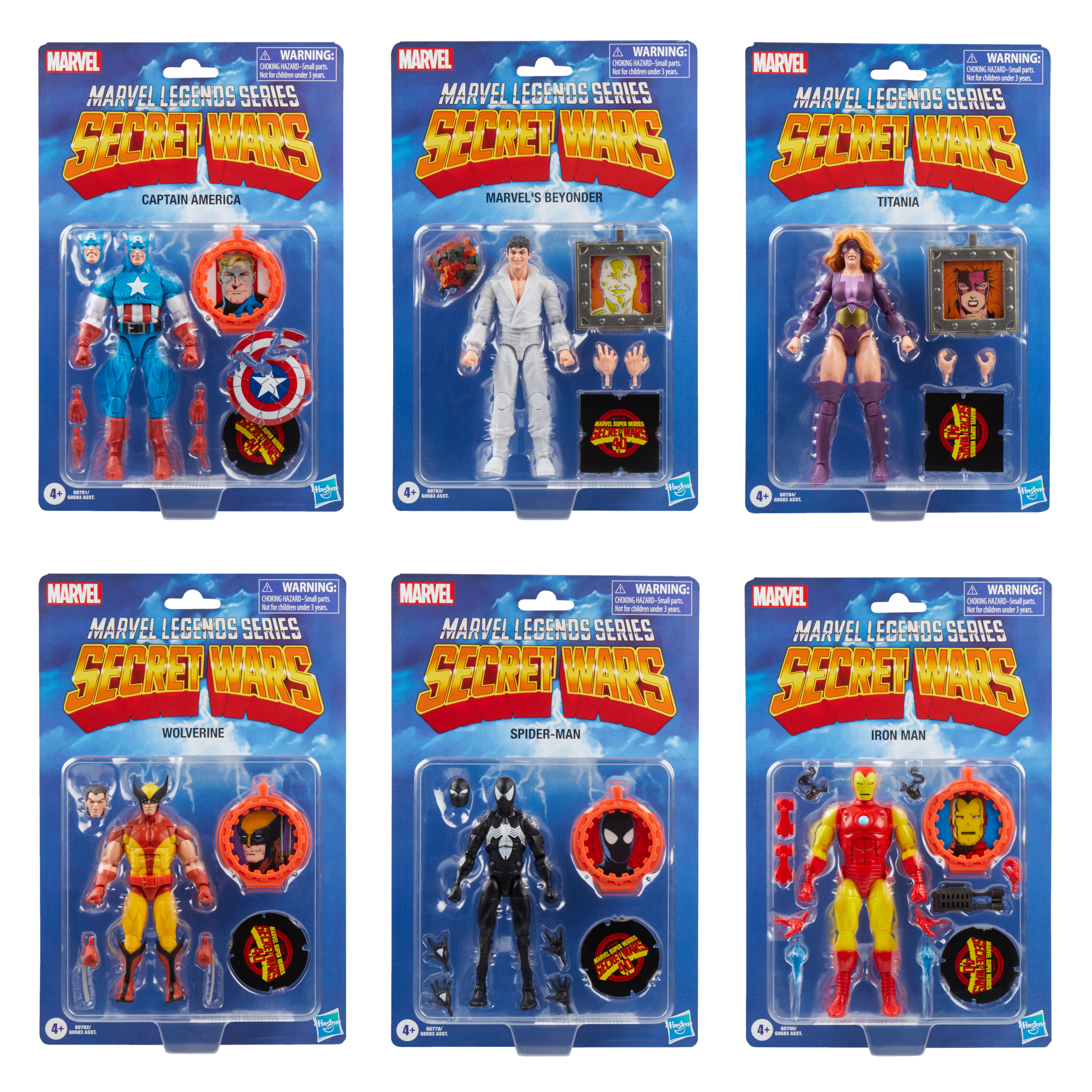 Marvel Legends Series Secret Wars Captain America