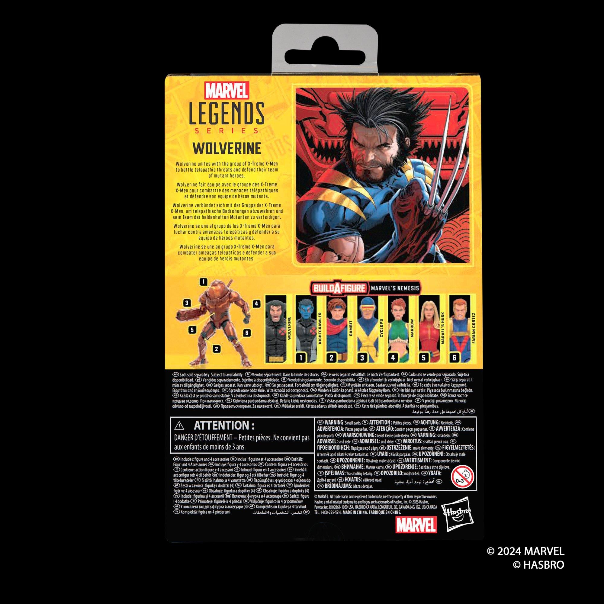 Marvel Legends Series X-Treme X-Men Wolverine (Build-A-Figure)