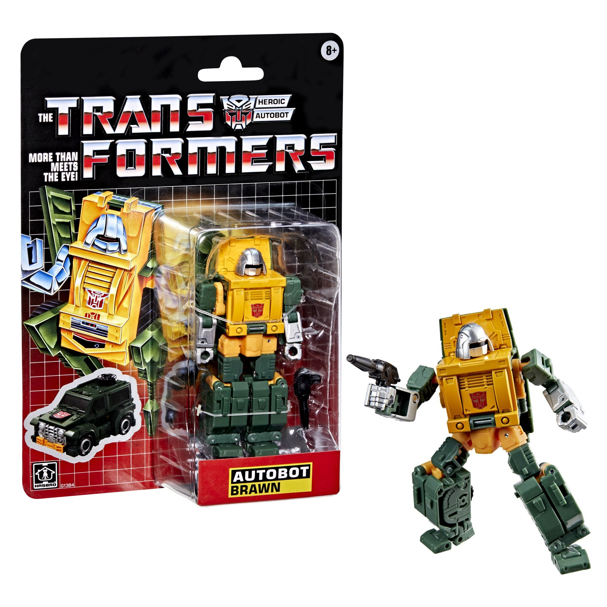 Transformers Retro G1 Autobot Brawn