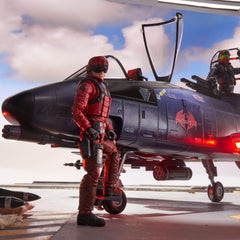 G.I. JOE CLASSIFIED SERIES COBRA RATTLER GROUND ATTACK JET
