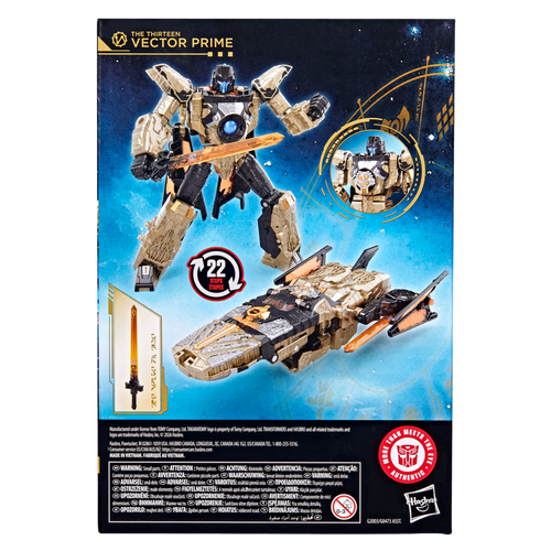 Transformers Age of the Primes Voyager Class The Thirteen Vector Prime
