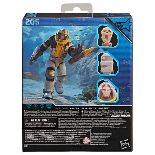 G.I. Joe Classified Series #206, Malcom "Deep Six" Willoughby