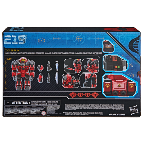 G.I. Joe Classified Series #219, M.A.R.S. (Military Armaments Research Syndicate) S.N.A.K.E. (System Neutralizer-Armed Kloaking Equipment) Battle Suit