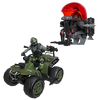 G.I. Joe Classified Series #218, Snake Eyes & Varmint ATV Vs. Stealth Viper & Cobra Stealth Flight Pod (Trubble Bubble)