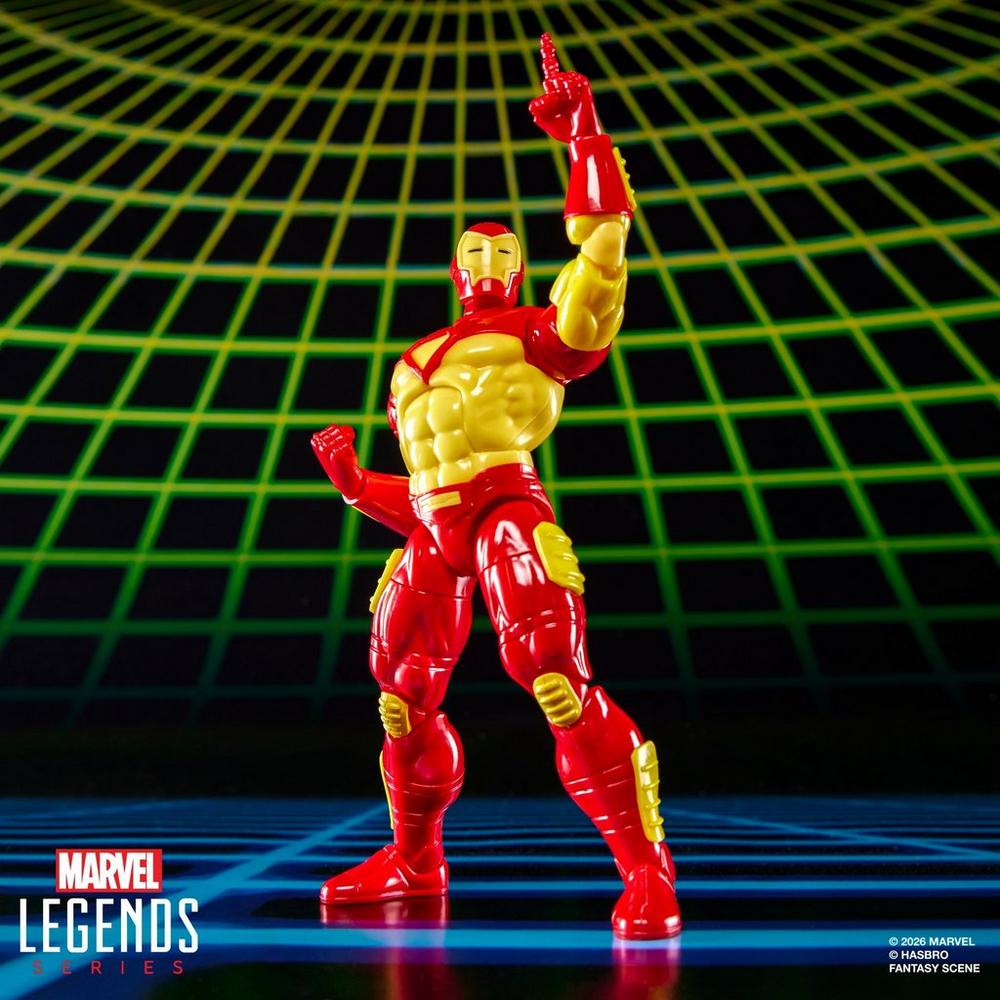 Marvel Legends Series Marvel Games Iron Man vs Marvel’s Spiral