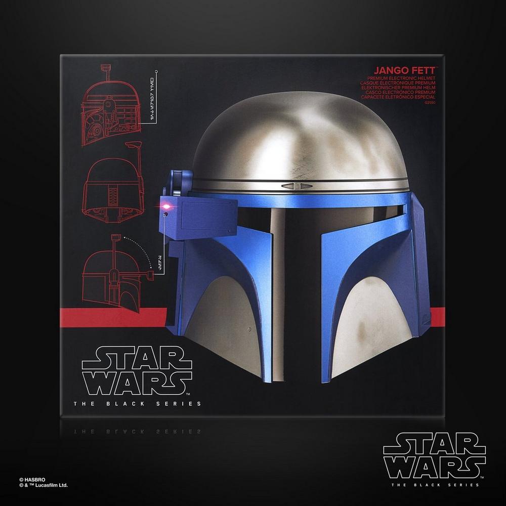 STAR WARS The Black Series Jango Fett Electronic Roleplay Helmet