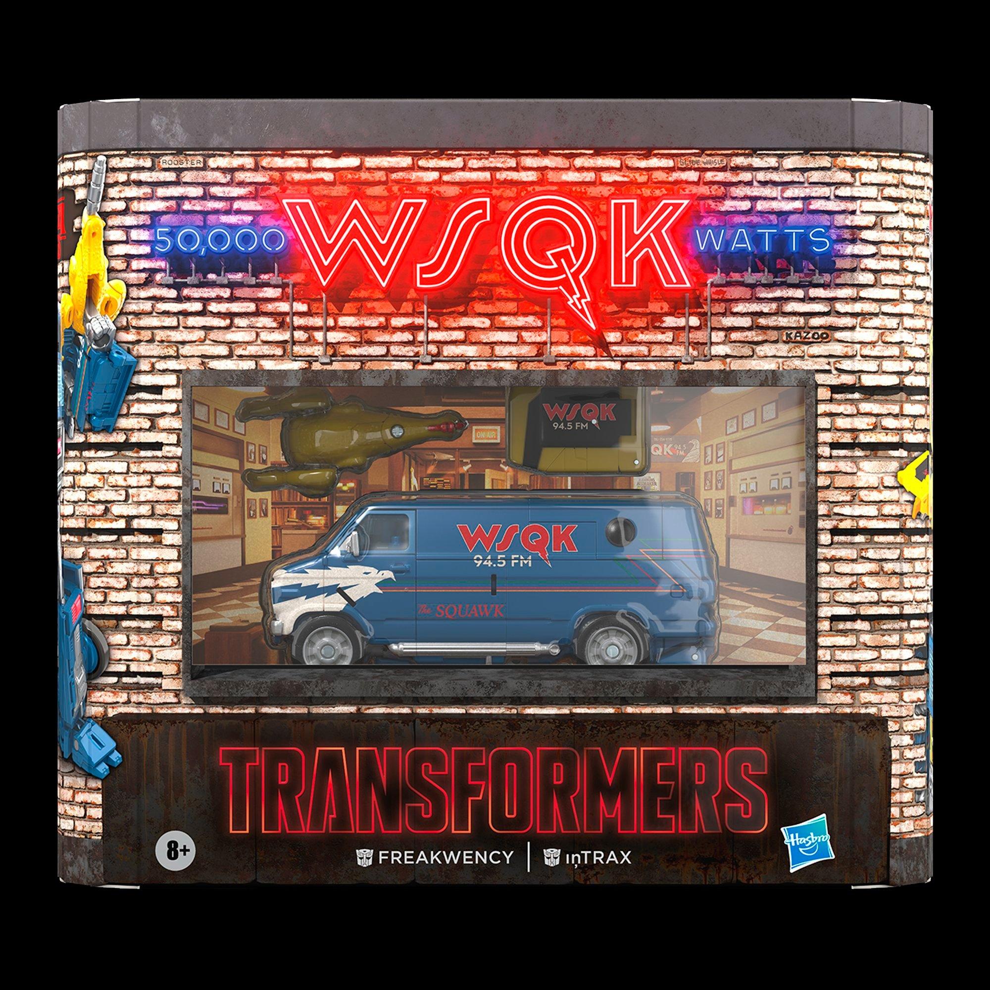 Transformers Stranger Things Freakwency and 8-Trax