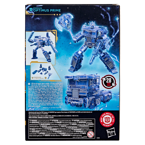 Transformers Age of the Primes Voyager Class Energon Optimus Prime